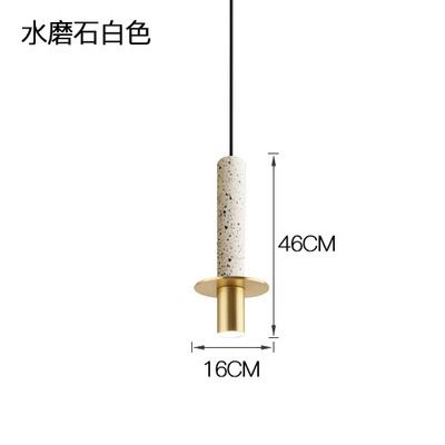 白いテラゾー暖かい光