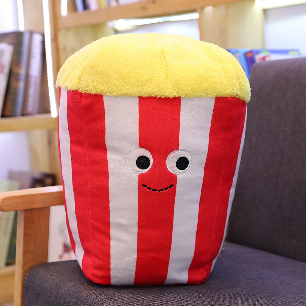 Popcorn 40 cm czerwony