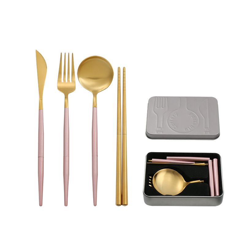 Pink Gold 4pcs Set