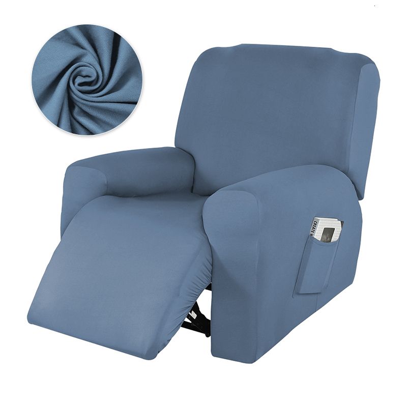 Gery Blue-3 Seater