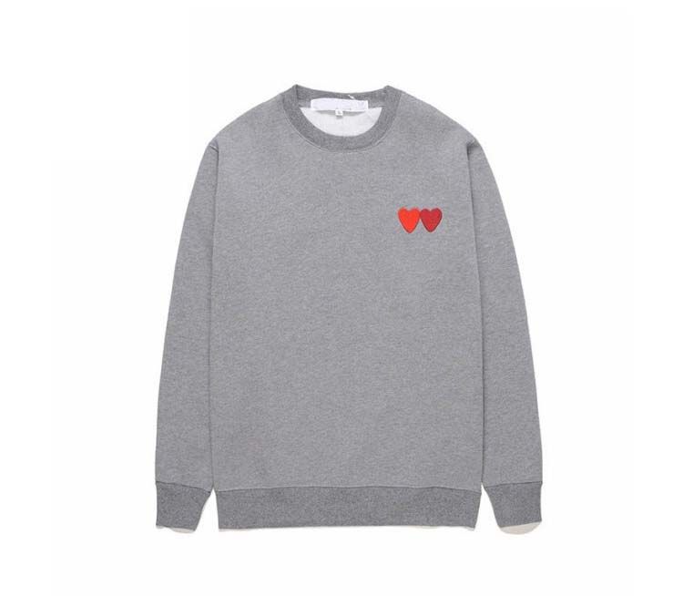grey with double heart