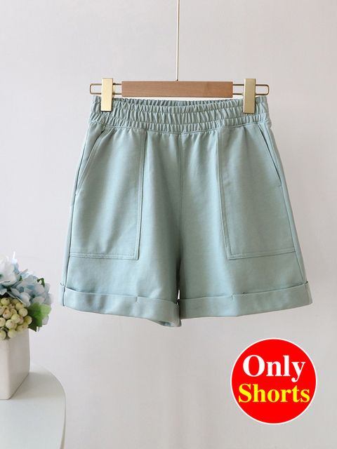 Groene shorts