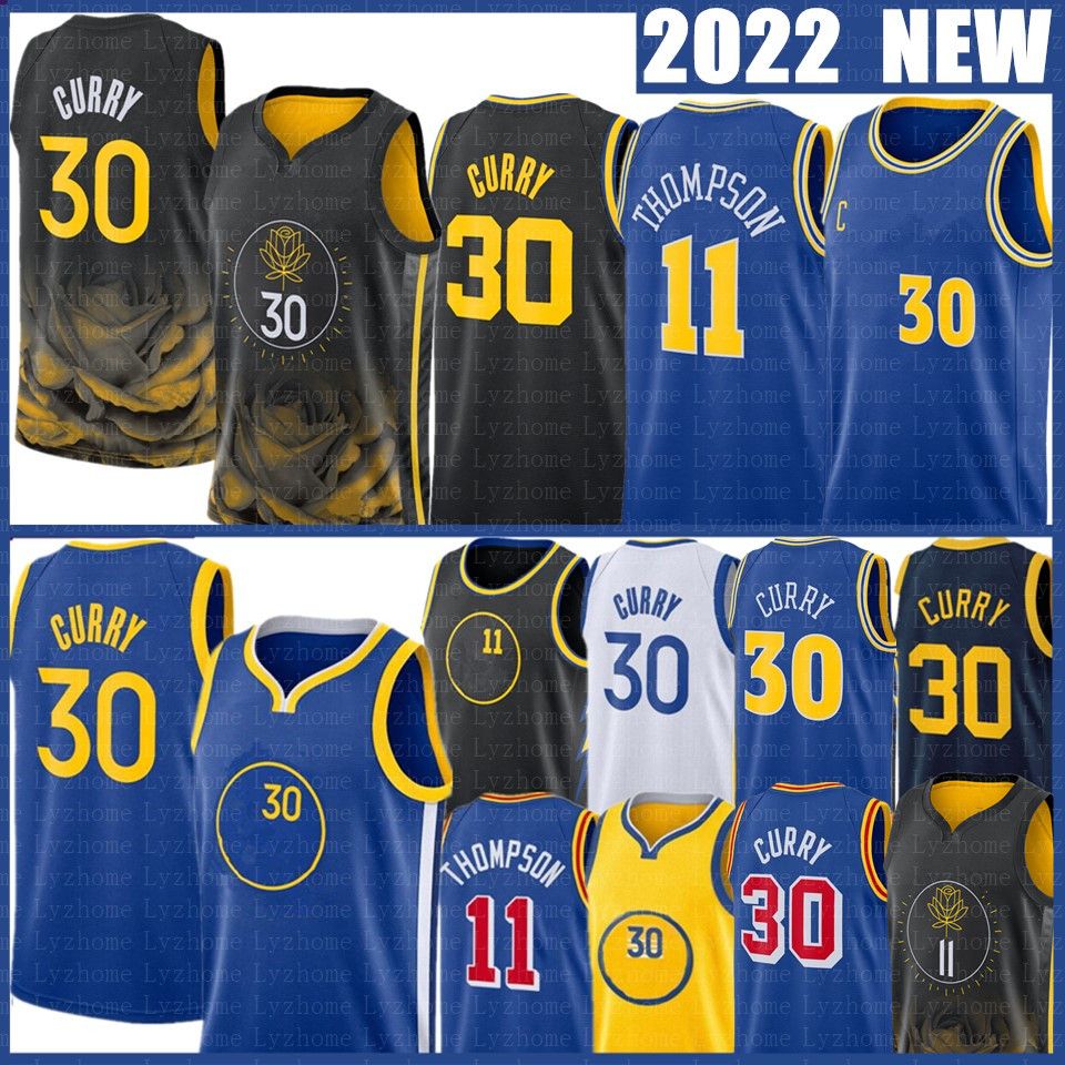 Warriors Thompson city edition jersey