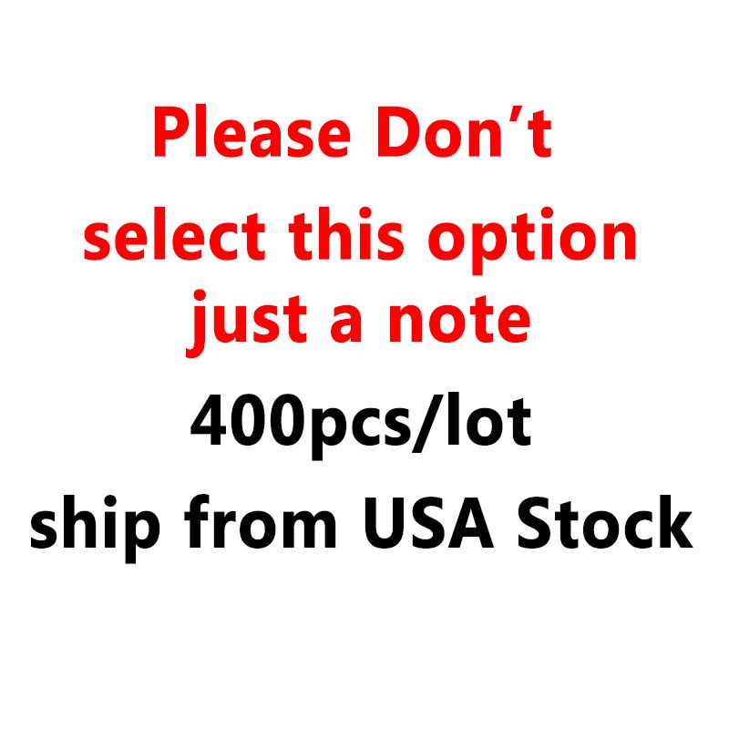 ПРИМЕЧАНИЕ: 400pcs/Pack Ship от акций США