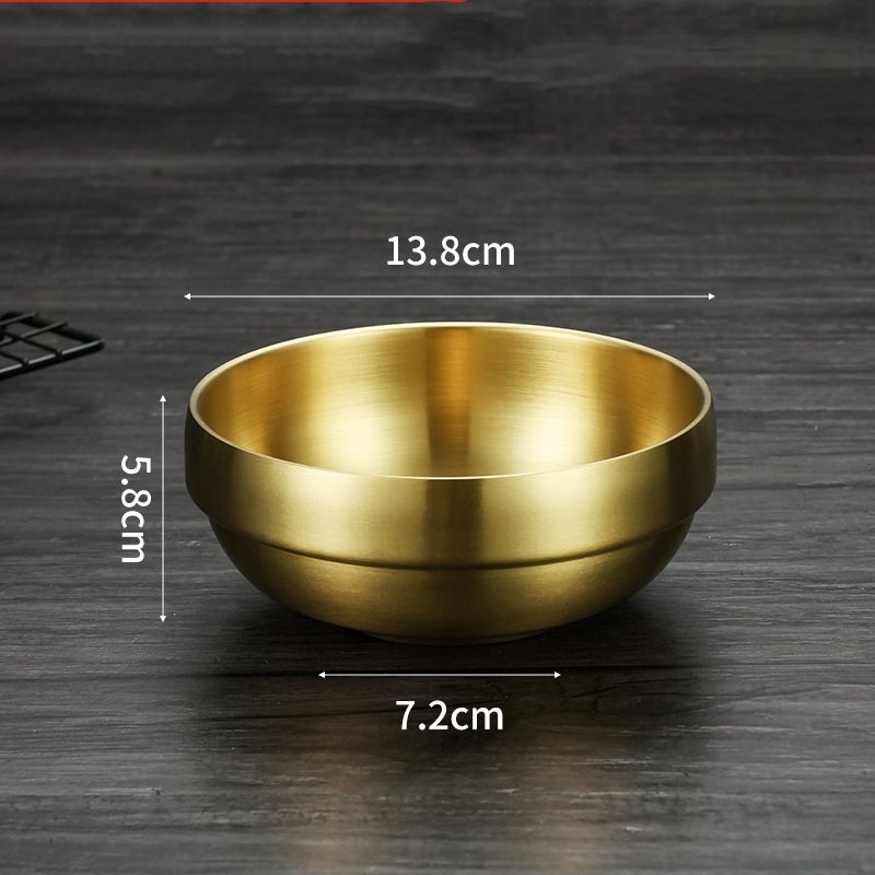 bowl 13.8cm Gold