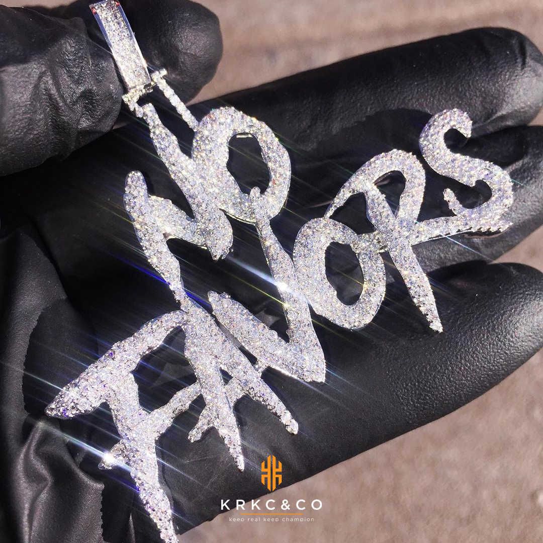 No Favors Letter Pendant