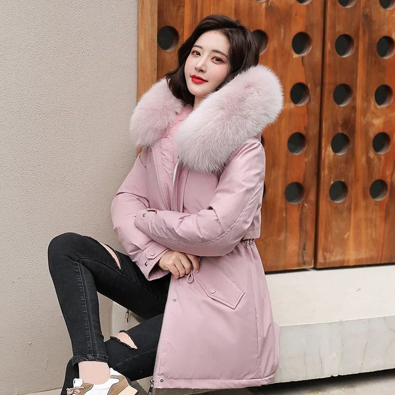 Winter Jacket 2023 New Women Parka Clothes Long Coat Wool, 56% OFF