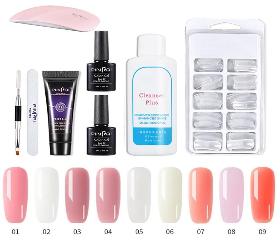 Nails Kit Uv Gel Nails Builder Builder Extension Kit Led Lamp Nails Gel Polish Set 15ml Acrylic Nail Kit for Beginners1628773 Nails Kit Uv Gel Nails Builder Builder Extension Kit Led Lamp Nails Gel Polish Set 15ml Acrylic Nail Kit for Beginners1628773