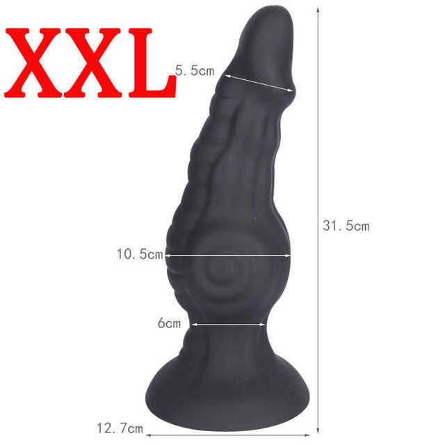 Xxl-size preto