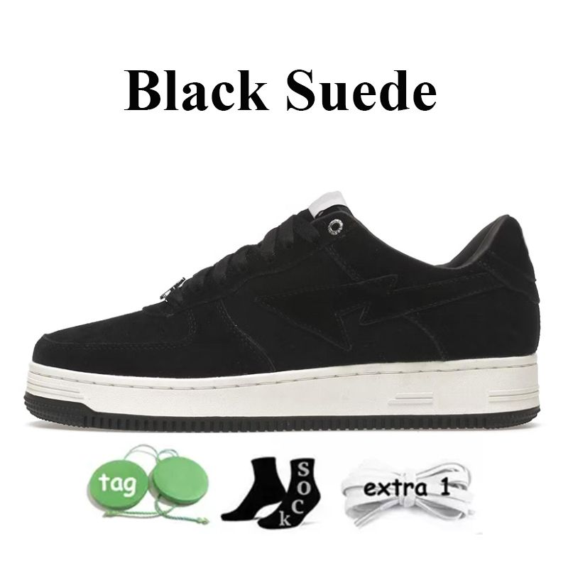 36-45 Black Suede