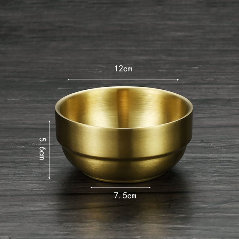 bowl 12cm Gold