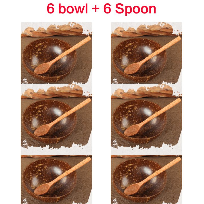 6 spoon 6 bowl