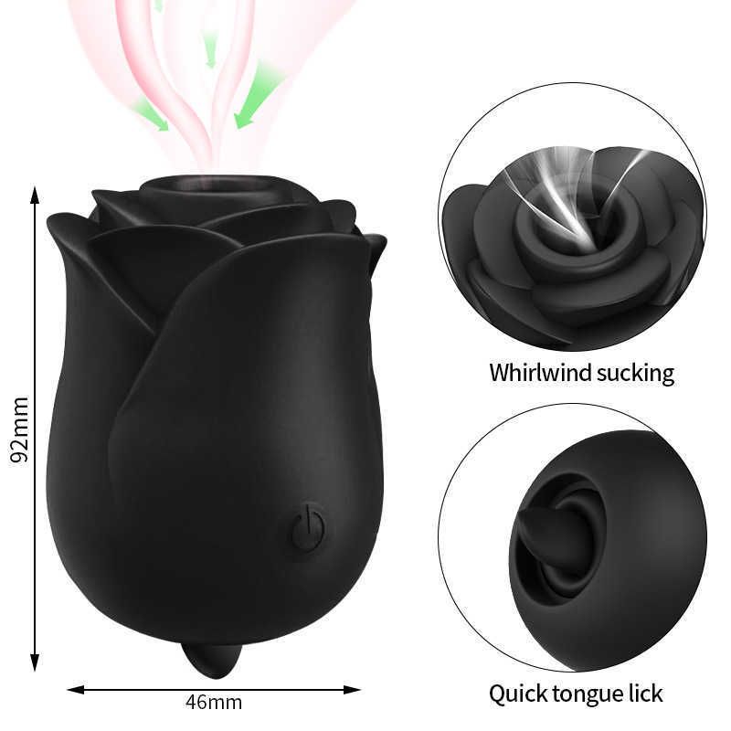 Black Rose Massager