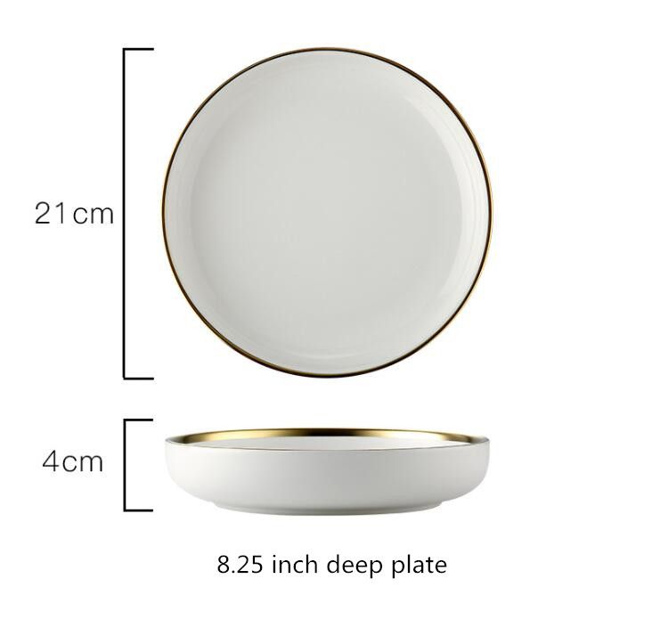 8.25inch deep plate