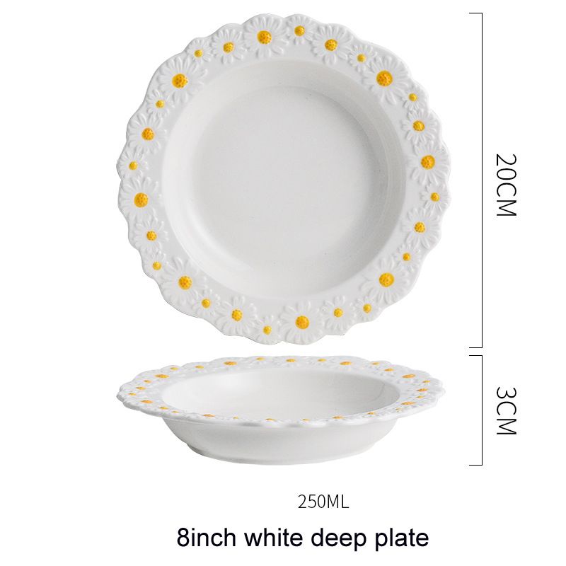 8inch deep plate