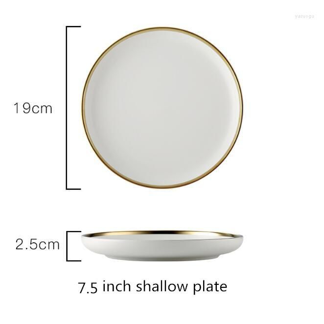 7.5 inch plate 1pcs