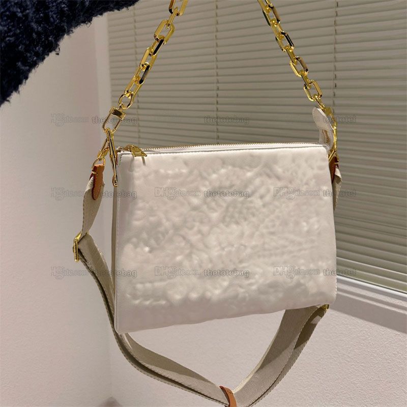 Coussin PM MM Shoulder Bag Designer Women Crossbody Genuine Calf