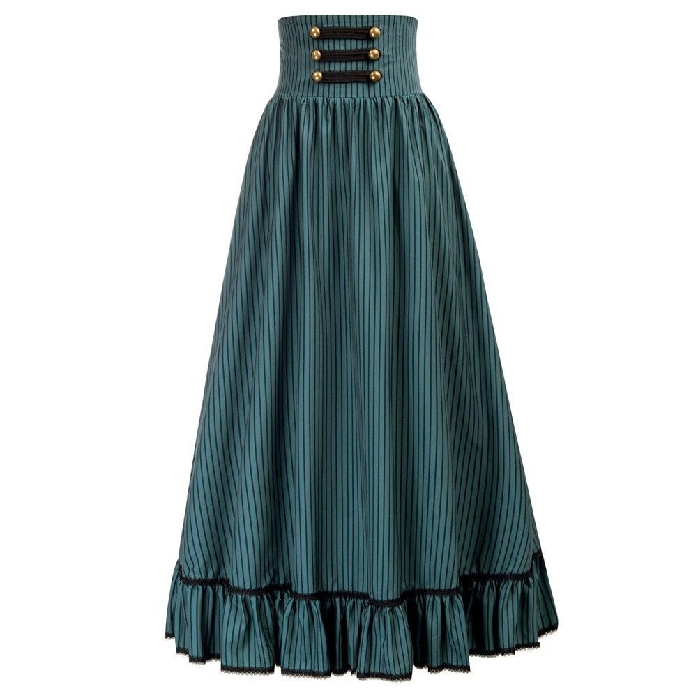 maxi green striped