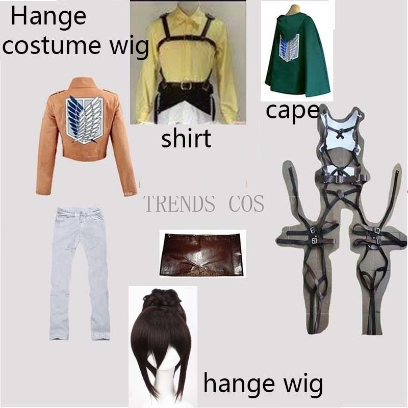 Wig Costume Hange