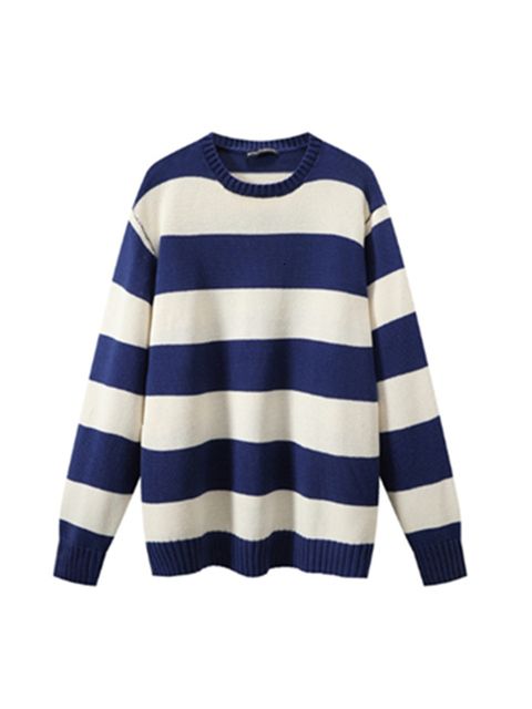 navyblue striped