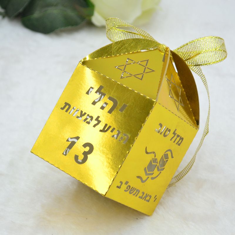 GOLD-5X5X8.5cm 50 stks