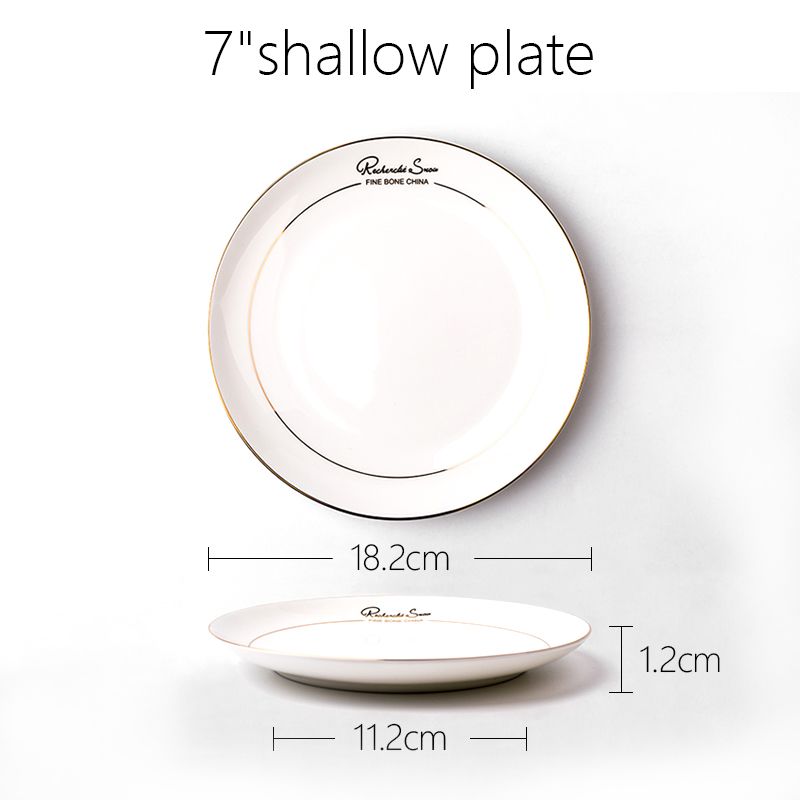 7 inch dinner plate