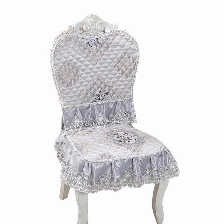 E Grey Chair Cover