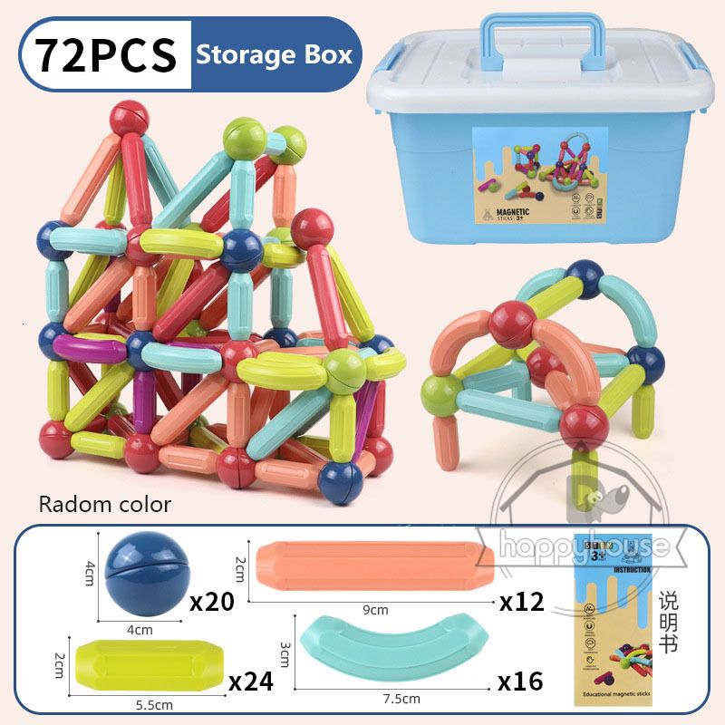 Boîte de rangement 72PC