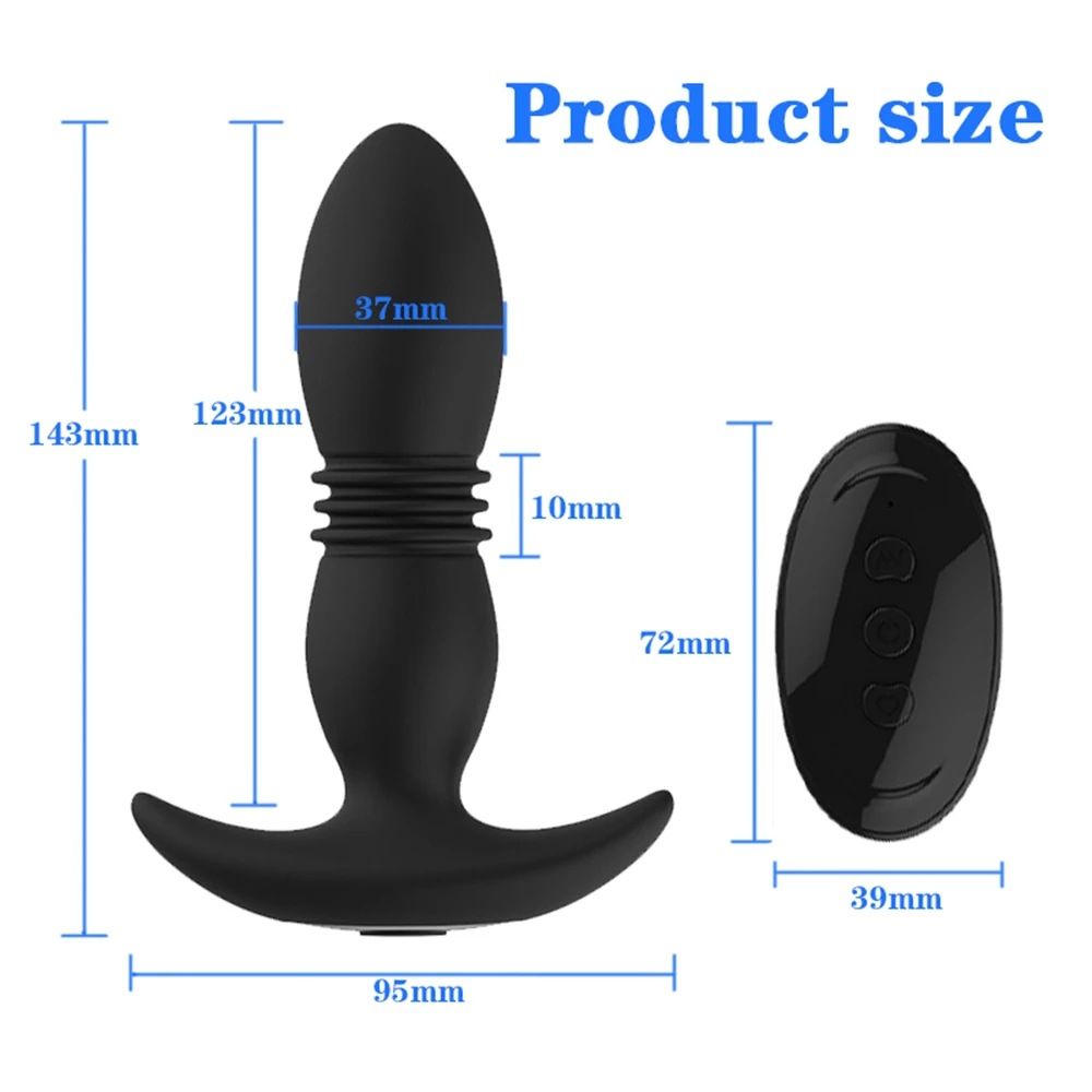DIY Tanks Wearable Anal Butt Plug Vibrator For Women Men Remote Control Anal Plug Intimate Goods Prostate Massager Sex Toys For From Westlakestore, $34.5 DHgate