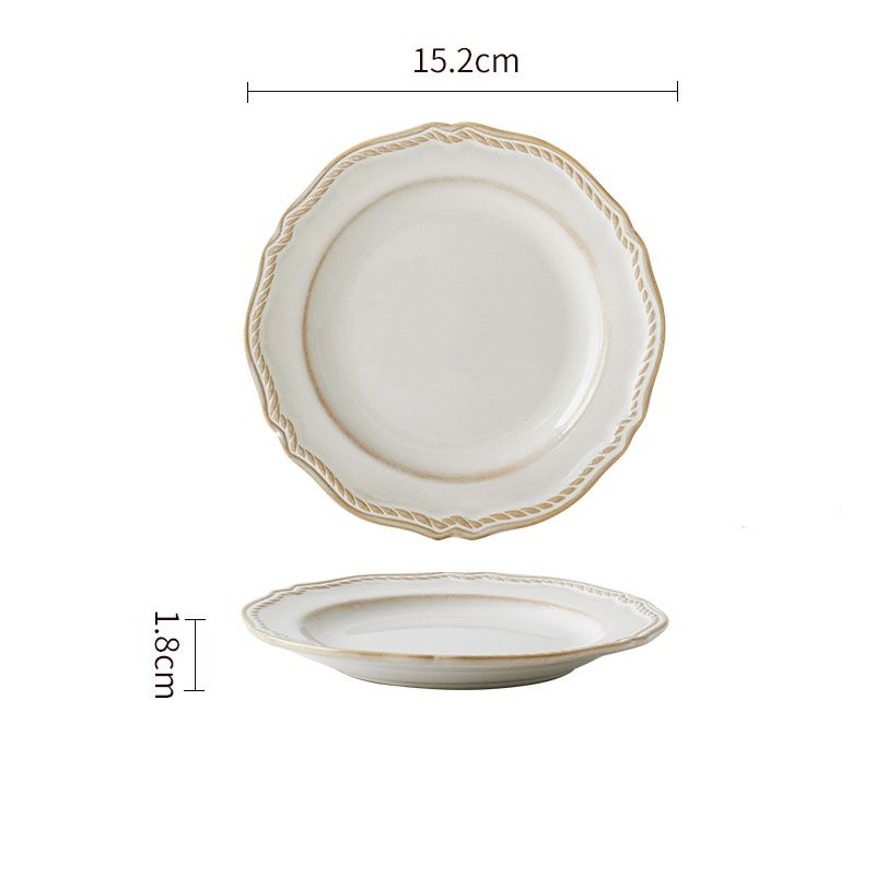 Plate-1Pc-15.2x1.8cm