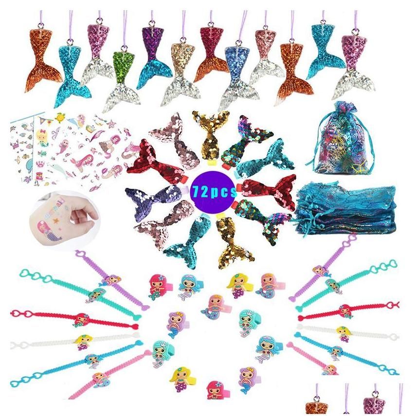 72 PCs Mermaid Kit