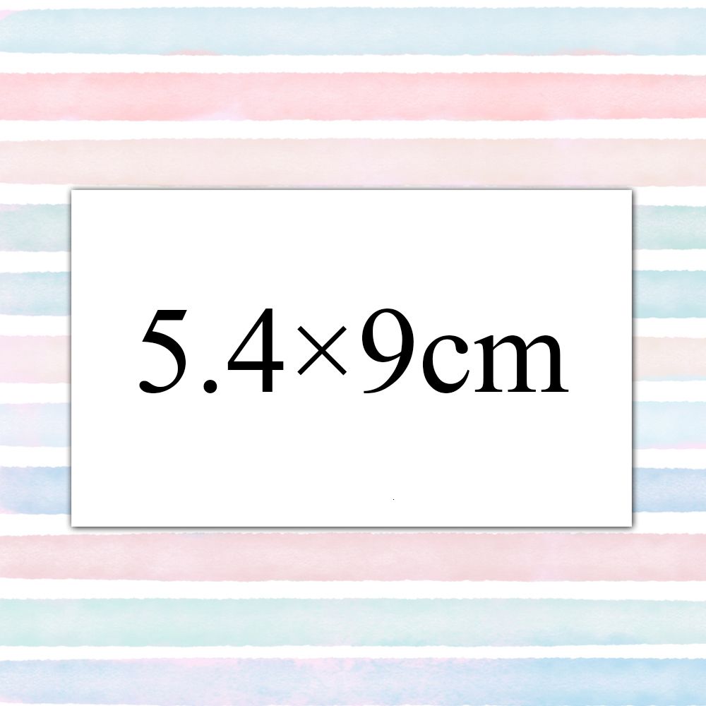 5.4cmx9cm-200pcs