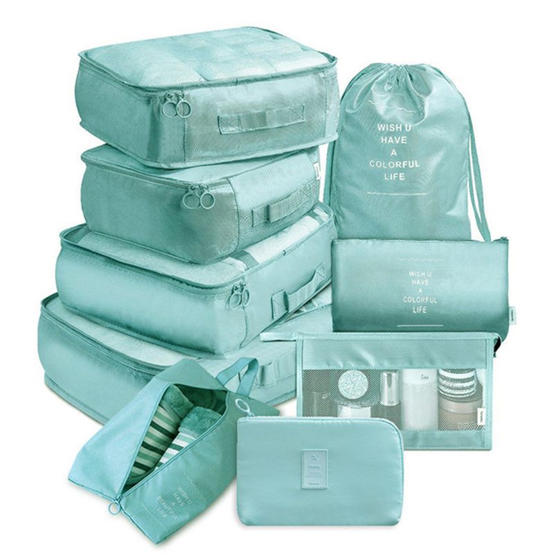 Sky Blue 9-piece Set