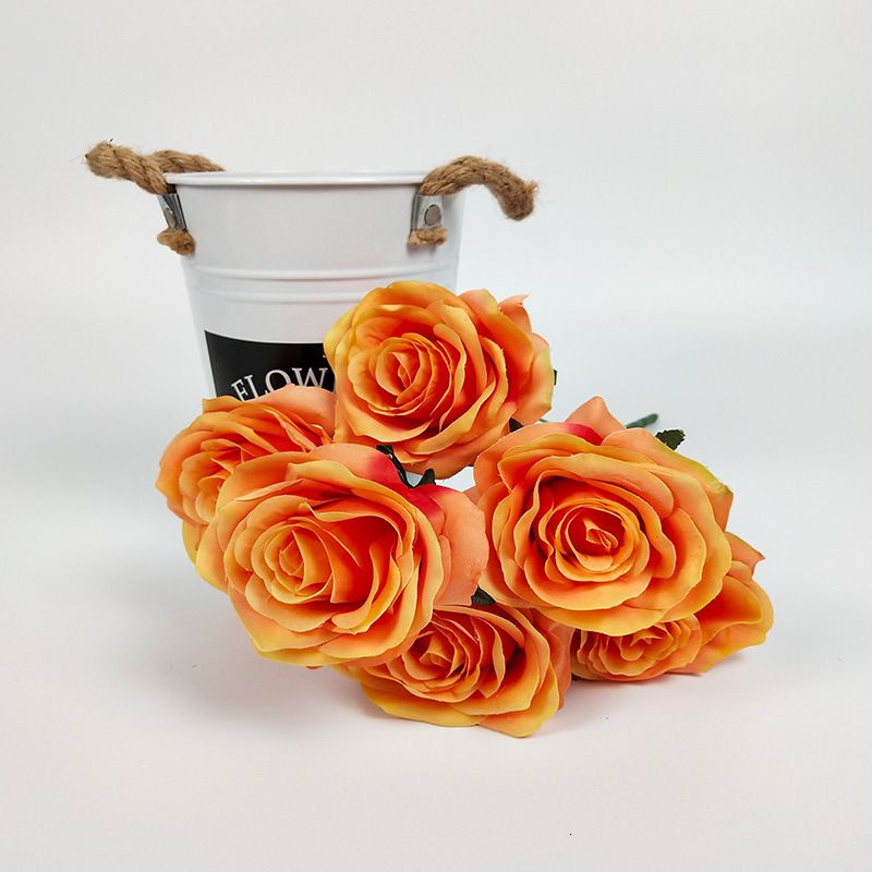 Oranje-7 hoofdtooi bloem