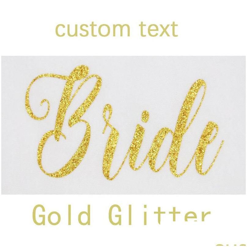 Gold Glitter Text No Arrow Logo