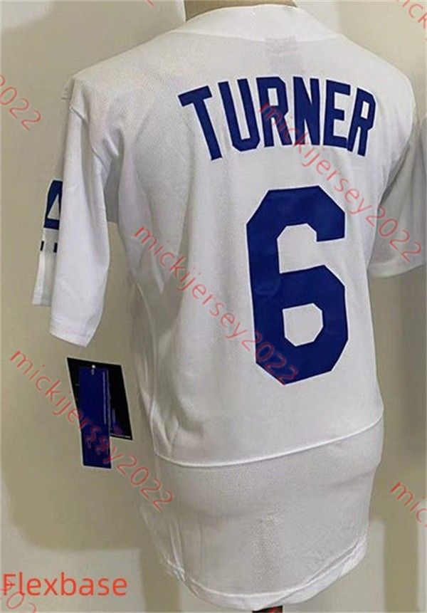 6 Trea Turner blanc