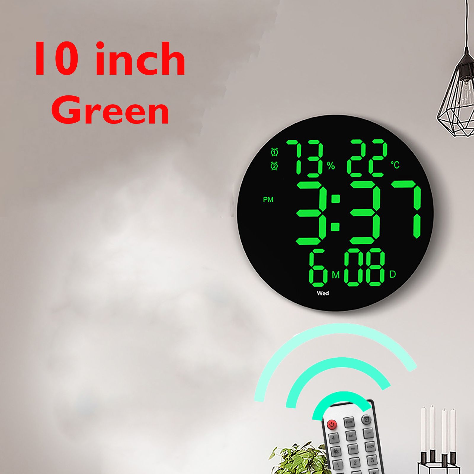 10 inch groen