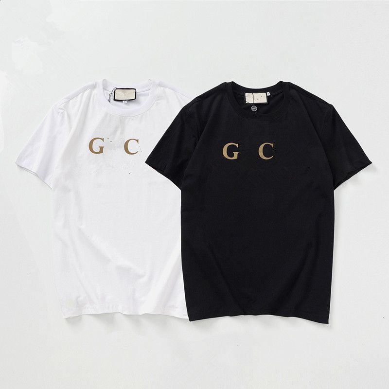 Diseñador de camisetas para hombres para hombres camisas para mujer camiseta  con letras casuales de manga