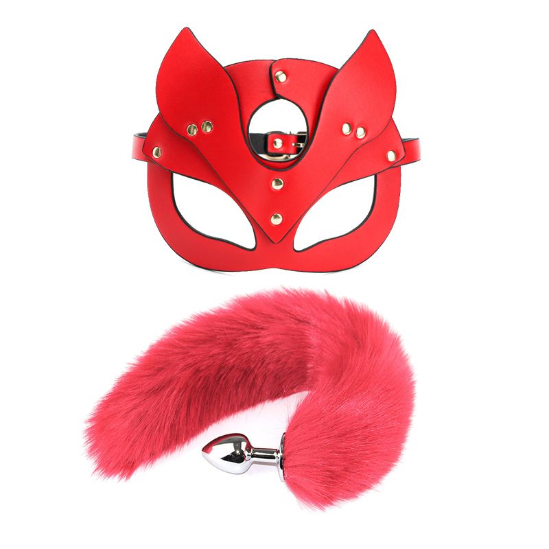Red Mask with Tail