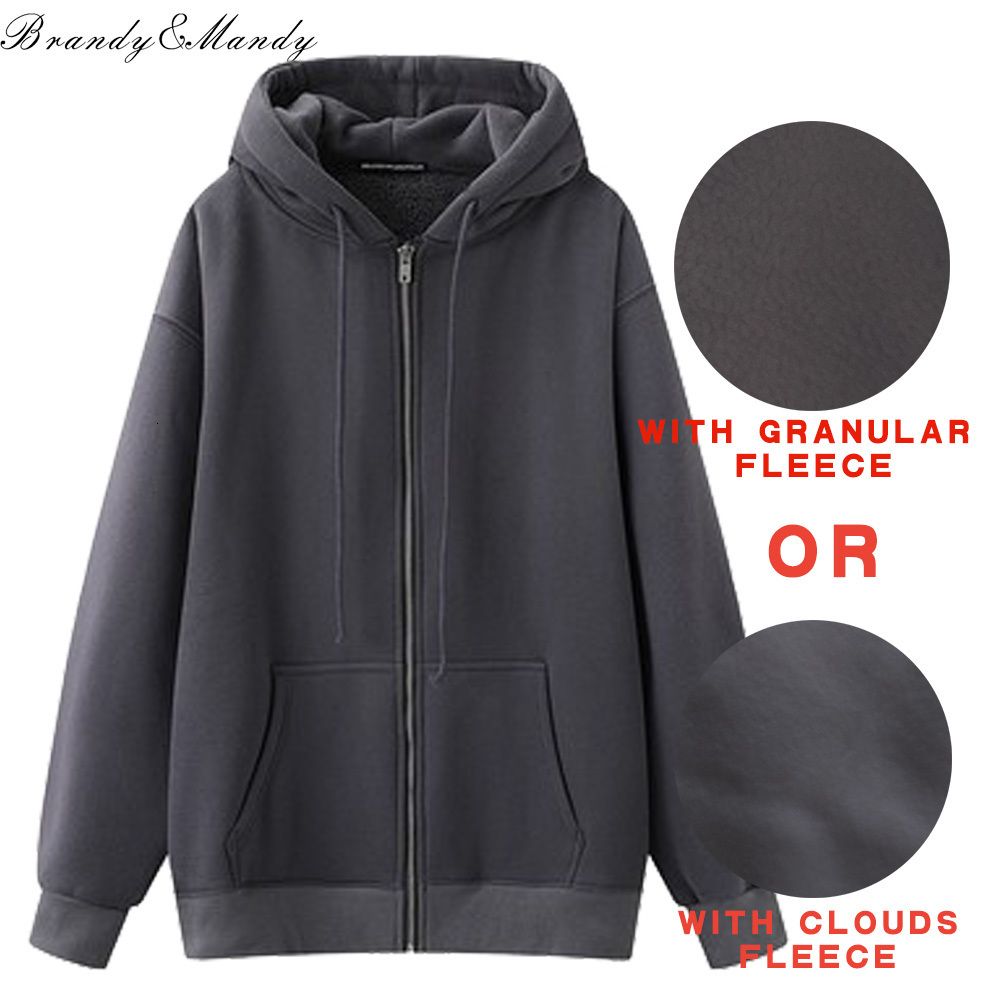 fleece dark grey