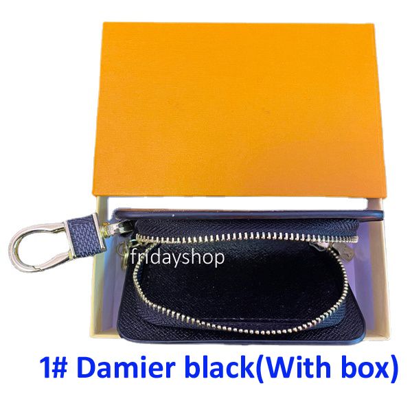1#Damier Black Bag (kutu ile)