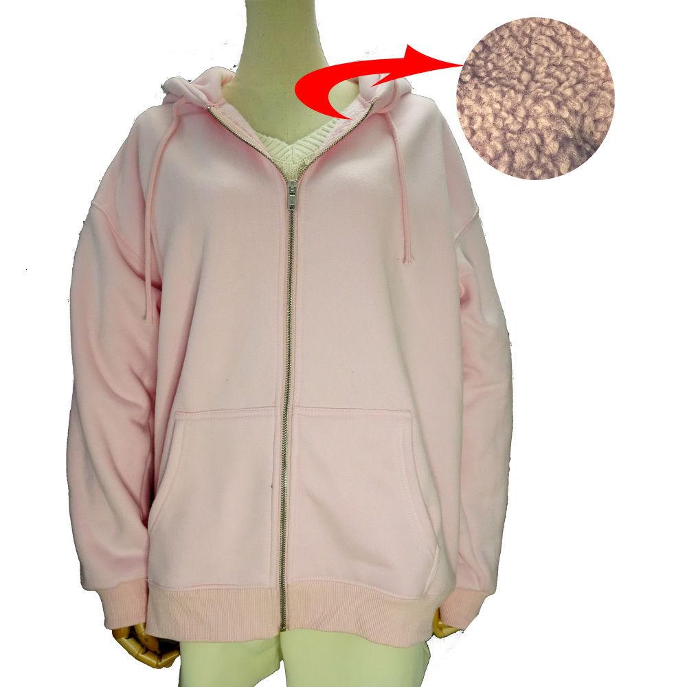 fleece light pink