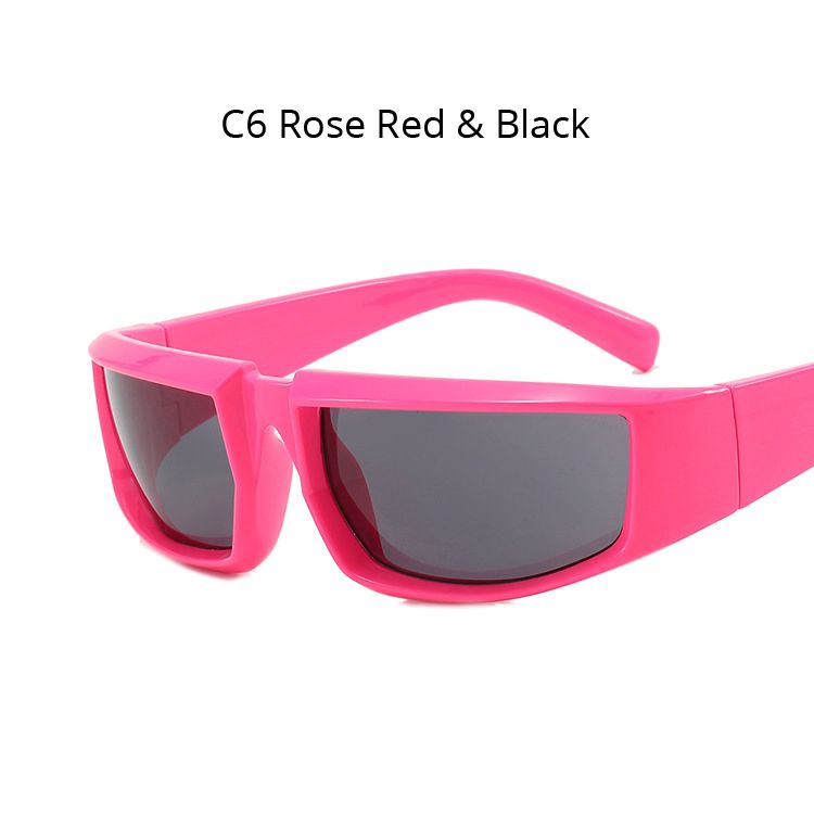 C6 Rose Red Black