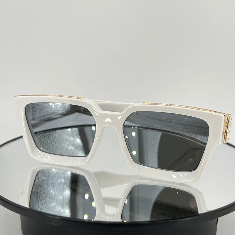 white gold silver mirror lens