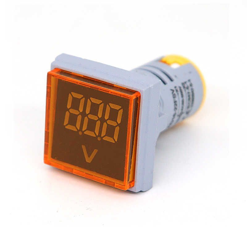 Yellow Voltage Meter