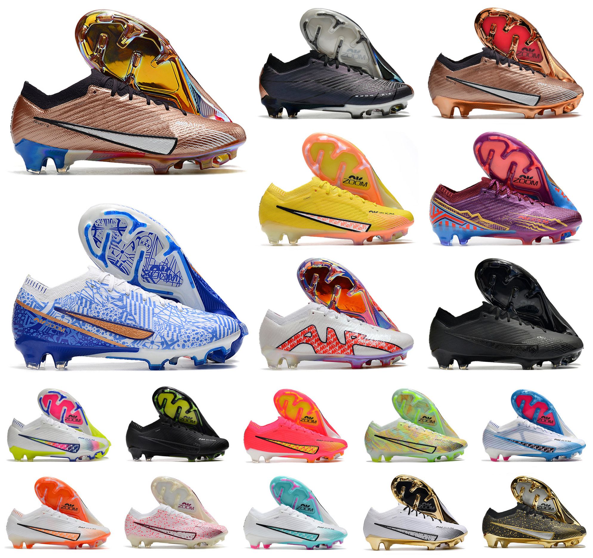 Men voetbalschoenen va pors dragonfly xv 15 xiv 14 360 elite fg se lage  dames kinderen