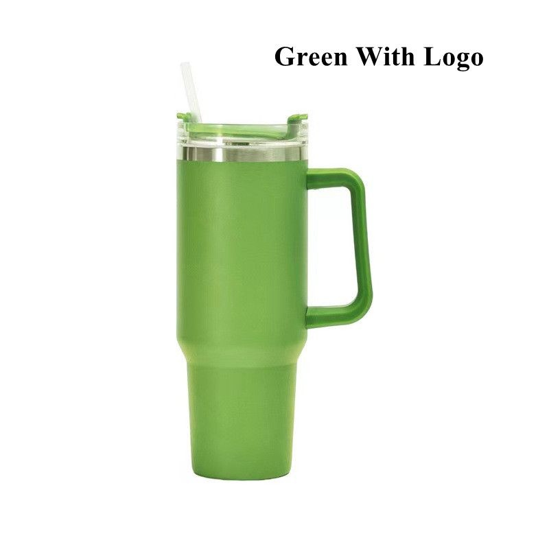 Grön med logotyp