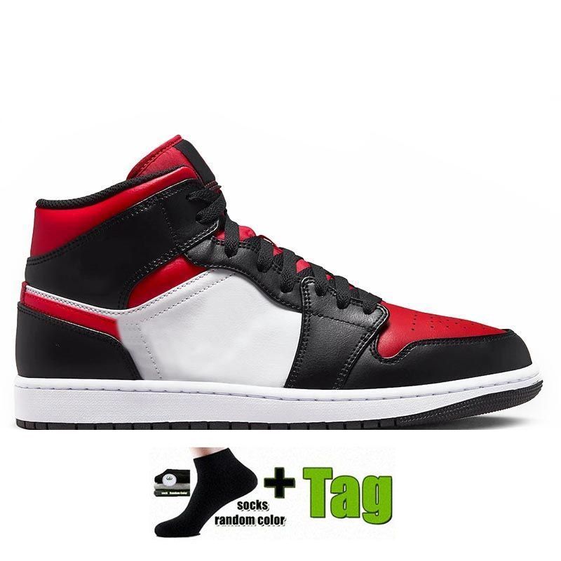 M37 36-46 Mid White Black en Red