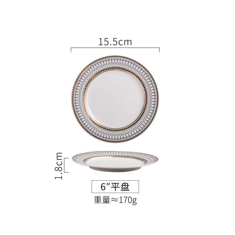 6 inch flat plate