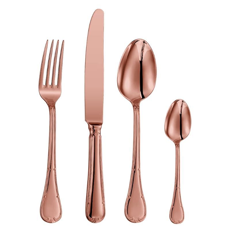 1Set 4pcs Set Roségold